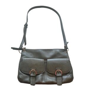 Cato Olive Green Crossbody‎ Bag Buckle Flap Pocket Everyday Purse